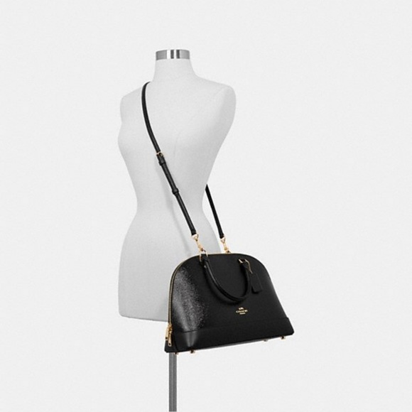 Coach Large Sierra Satchel Leather Handbag - Picture 3 of 3